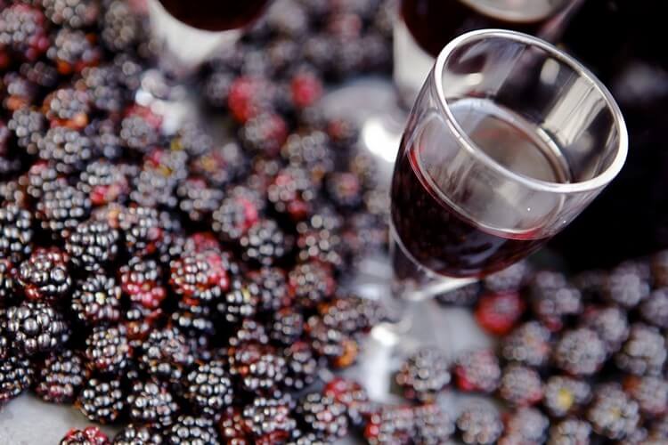 пошаговый рецепт вина из ежевики