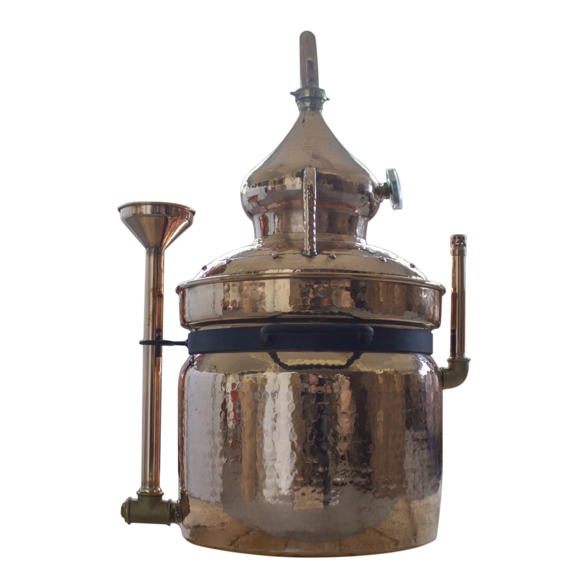 Аламбик CopperCrafts на водяной бане 15 литров, с термометром и ситом