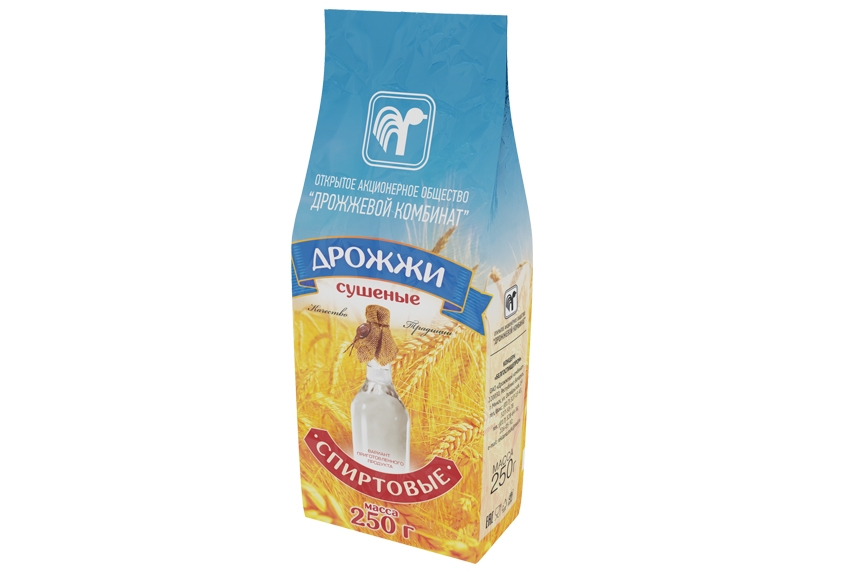 Дрожжи спиртовые сушеные 250 гр.