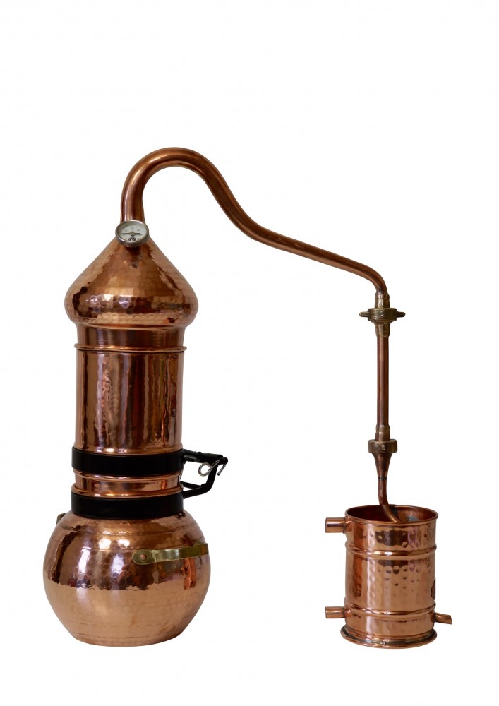 Аламбик CopperCrafts с колонной 3 литров, с термометром