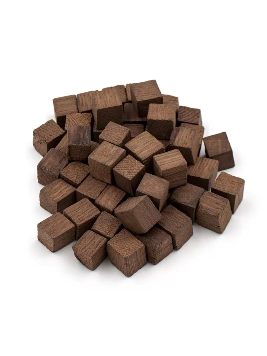 Кубики из кавказского дуба (0,5 кг)