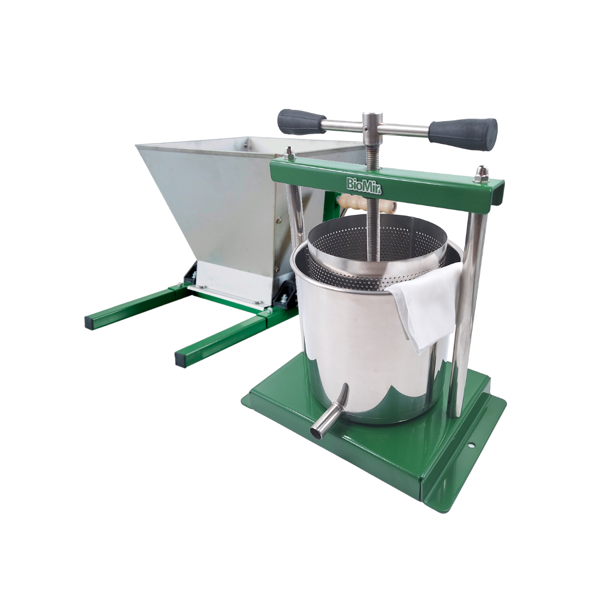 Набор винодела BIOMIR (пресс 5 л, дробилка FC-Pro) купить в интернет магазине БиоМир