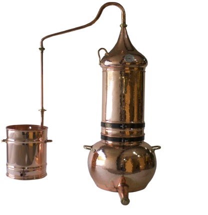 Аламбик CopperCrafts с колонной 40 литров, с термометром