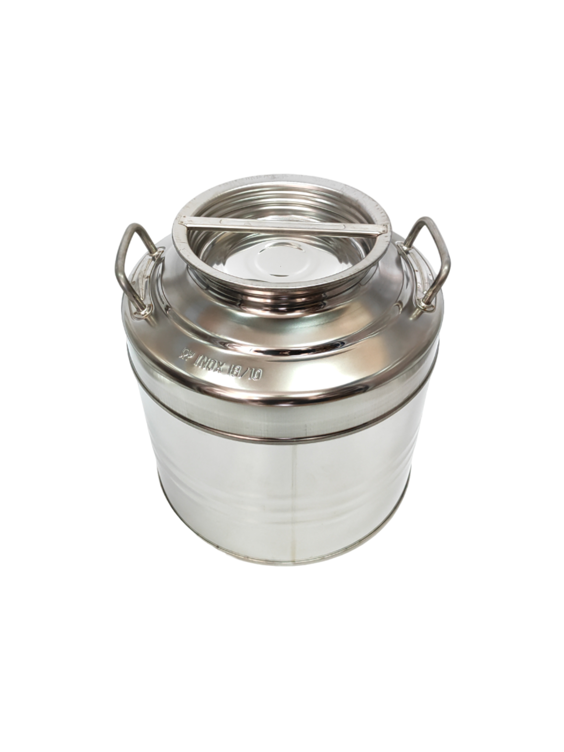 Бидон 30 л. фляга из нержавейки, емкость для брожения и хранения, в интернет-магазине товаров для домашнего виноделия БиоМир