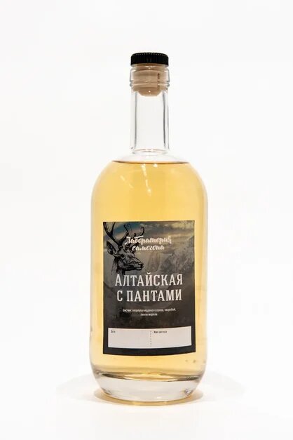 Алтайская с пантами Настойка. Набор трав и специй для настаивания алкоголя