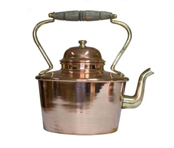 Медный чайник 3,5 л, Juncal, деревянная ручка, 1262 (уценка) купить в интернет магазине БиоМир