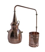 Аламбик CopperCrafts вискарный 100 литров, с термометром