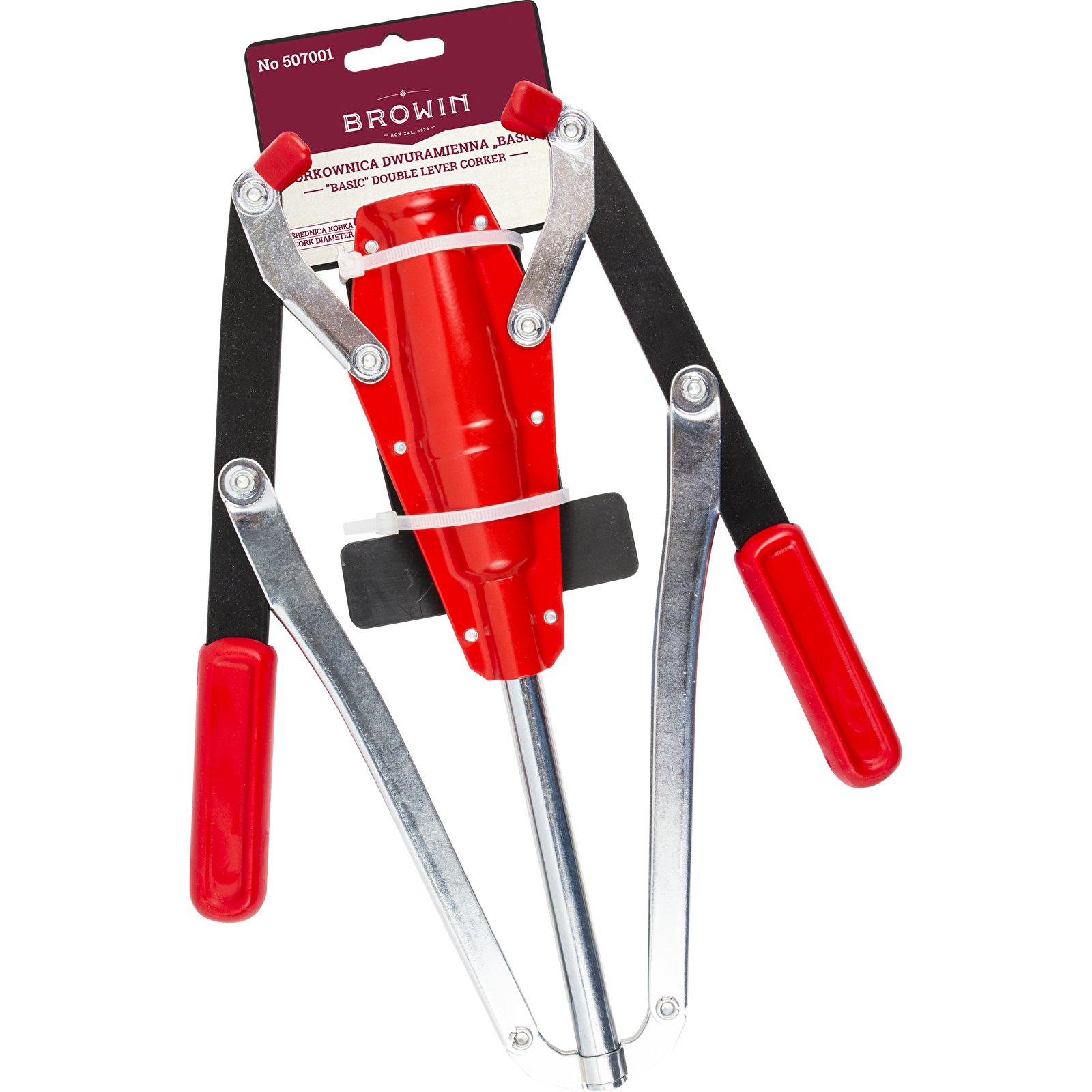 Укупориватель бутылок портативный Basic, в интернет-магазине товаров для домашнего виноделия БиоМир